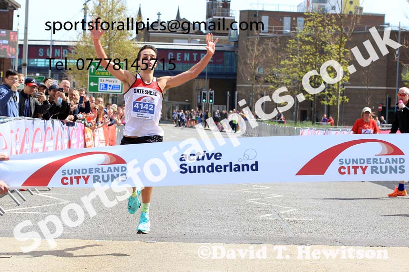 Sunderland City Half Marathon, 2022 Sunderland City Half Marathon, 10k  5k.  Photo: David T. Hewitson/Sports for All Pics